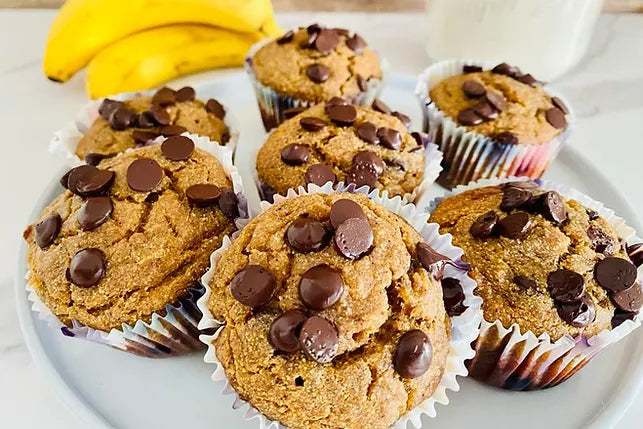 Muffins courge et chocolat